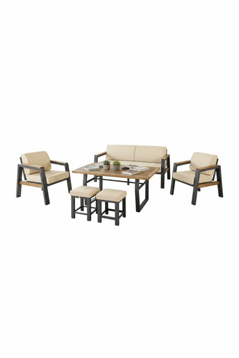 Hanah Home Leo 3+1+1+2 - Beige Hanah Home Leo 3+1+1+2 - Beige